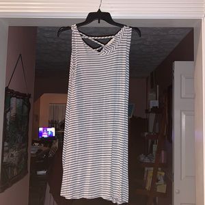 Black and White Maxi Dress